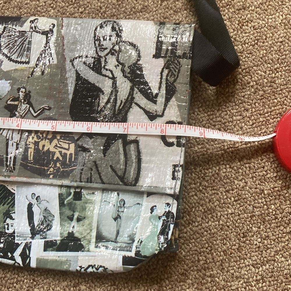 Blue Q Dance Print Crossbody Bag - Picture 6 of 7